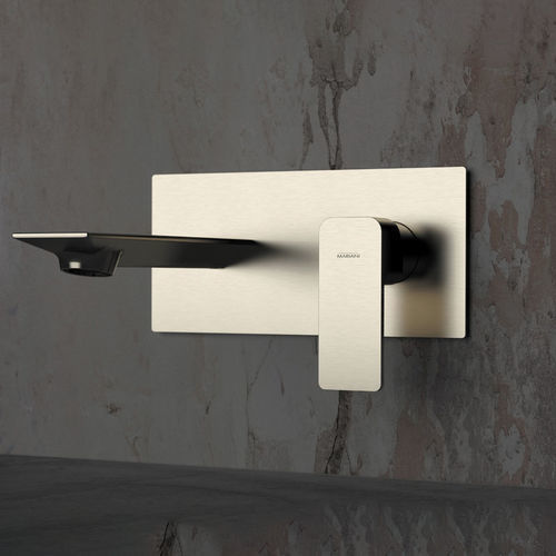 Built-in mixer tap - 565IC - Rubinetterie Mariani - for washbasin / wall-mounted / chrome-plated brass
