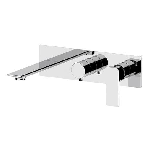 Bathtub mixer tap - 812ICP2WB - Rubinetterie Mariani - built-in / wall-mounted / chrome-plated brass