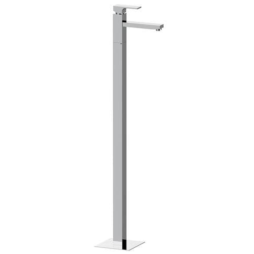 Washbasin mixer tap - 385RE - Rubinetterie Mariani - floor-mounted / chrome-plated brass / bathroom