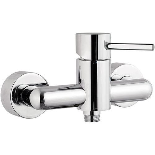 Wall-mounted mixer tap - 252NX - Rubinetterie Mariani - shower / chrome-plated brass / bathroom