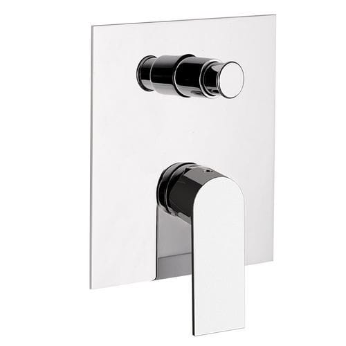 Diverter mixer tap - 173AV  - Rubinetterie Mariani - for shower / wall-mounted / chrome-plated brass
