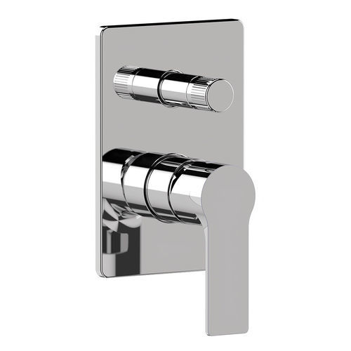 Shower mixer tap - 163TD - Rubinetterie Mariani - built-in / chrome-plated brass / bathroom