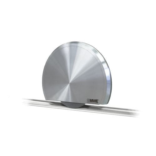 Stainless steel sliding system - TERRA M XL ST.1063.TM.XL - MWE Edelstahlmanufaktur - glass door