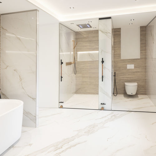 Metal sliding system - TERRA DU.1060 - MWE Edelstahlmanufaktur - for shower door / home