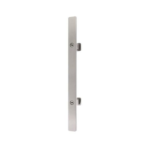 Glass door pull handle - AKZENT TG.1039 - MWE Edelstahlmanufaktur - for sliding doors / polished stainless steel / brushed stainless steel