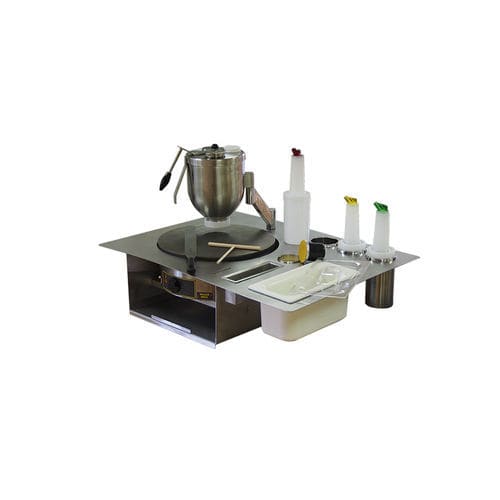 Electric crepe maker - 1C - CREPES DE France - gas / commercial