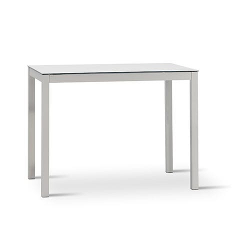 Contemporary high bar table - ALTEA - MOBLIBERICA - ceramic / metal base / rectangular
