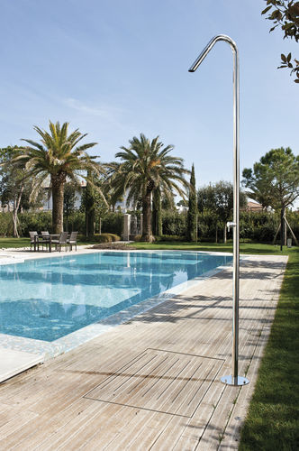Stainless steel outdoor shower - TWIGGY SHOWER: CS40.M - Fontealta