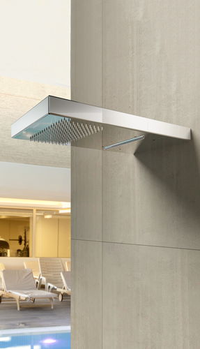 Wall-mounted shower head arm - WATERLINE RAINSHOWER: SA300.SC - Fontealta