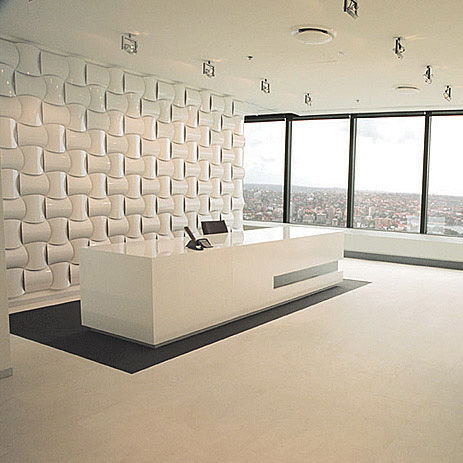 Wall-mounted decorative panel - WOVIN WALL®.01 - Wovin Wall - wood / laminate / 3D