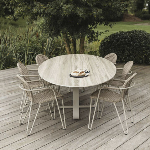 Contemporary chair - FIZZ - Ghekiere Industries - garden / indoor / rope