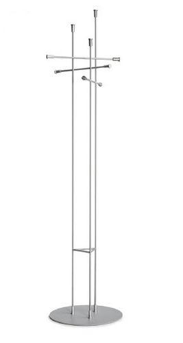 Floor coat rack - TWISTER - Lourens Fisher - contemporary / metal