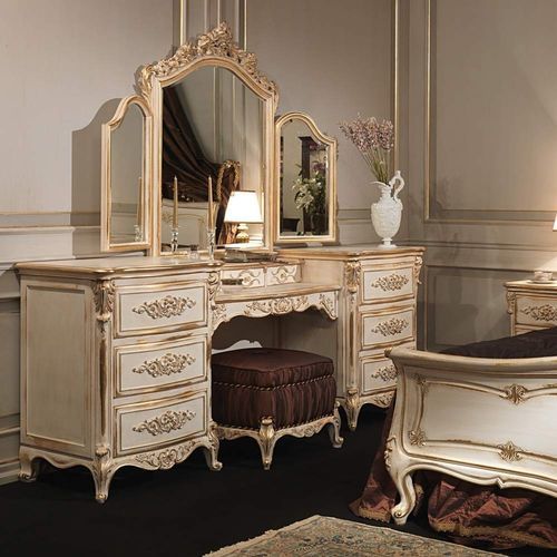 slim fit dress slacks Dressing Table: 35.43'' Wide White Vanity Set with Mirror – Studio GKW