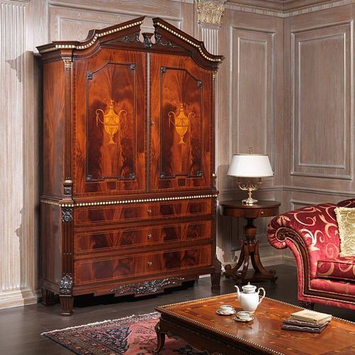 High sideboard - NEO-CLASSIC - VIMERCATI MEDA LUXURY CLASSIC FURNITURE - classic / wooden / with drawers
