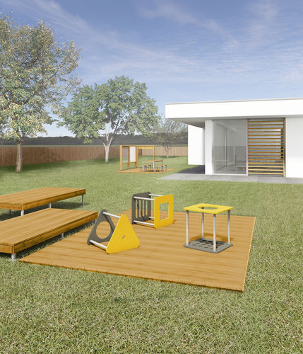Playground structure - PIKOUT - gonzagarredi - nursery / modular