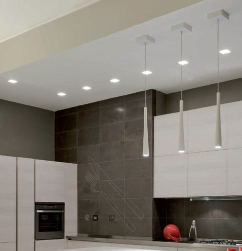 Pendant lamp - FUNNEL - BUZZI & BUZZI - steel / Aircoral® / contemporary