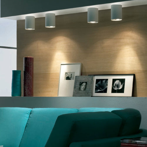 Surface mounted downlight - SKY - BUZZI & BUZZI - LED / halogen / round