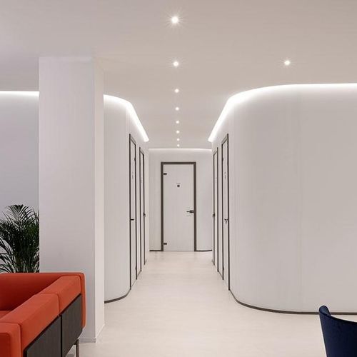 Recessed wall spotlight - RHINO - BUZZI & BUZZI - recessed ceiling / LED / horizontal