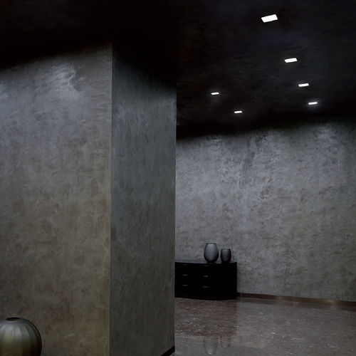 Recessed downlight - LYS - BUZZI & BUZZI - LED / halogen / square