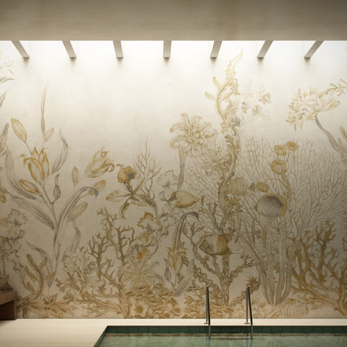 Interior wall-covering - AQUARIUM - Glamora - vinyl / textured / fabric look