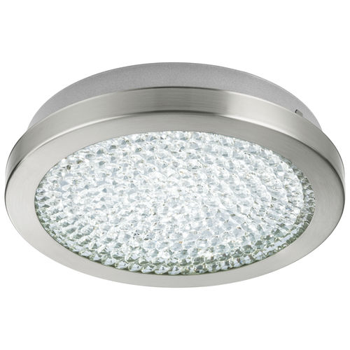 Contemporary ceiling light - AREZZO 2 : 32046 , 32047 - EGLO Leuchten GmbH - round / crystal / steel