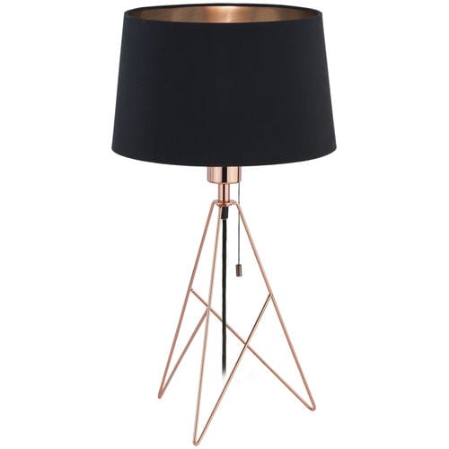 Table lamp - CAMPORALE - EGLO Leuchten GmbH - steel / fabric / contemporary