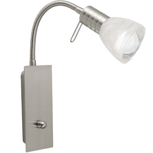 Wall-mounted spotlight - PRINCE 1 : 86428 - EGLO Leuchten GmbH - halogen / commercial / steel