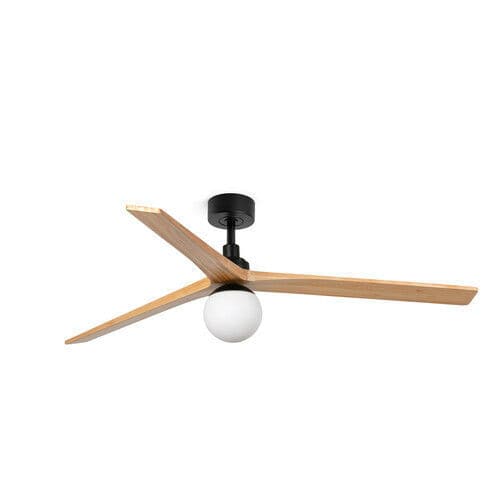 Ceiling mount ceiling fan - KLIM L E27 - Faro Barcelona - residential / indoor / steel