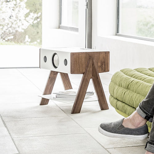 Floor-standing speaker - La Boite Concept - Bluetooth / wireless / active