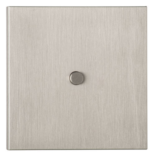Light switch - PNV001-NB - LUXONOV - push-button / recessed / brass