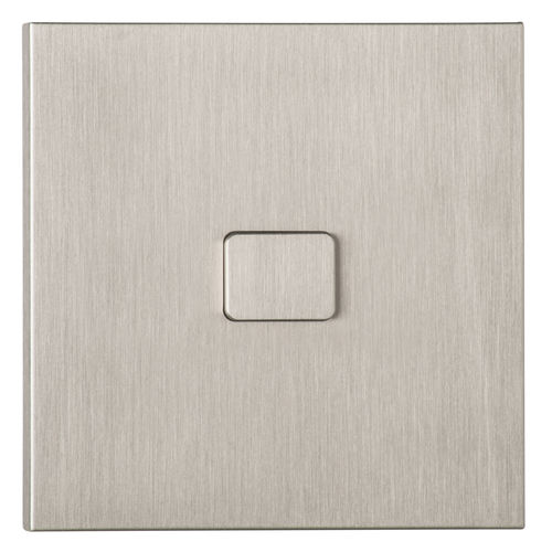 Light switch - PDO001-NB - LUXONOV - push-button / recessed / brass