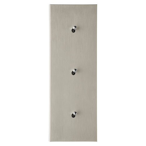 Light switch - COLLECTION SYDNEY: PSY010-NB-V - LUXONOV - toggle / recessed / triple