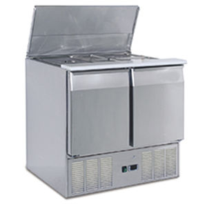 Commercial salad prep unit - S900 - Sagi - 2 doors / refrigerated