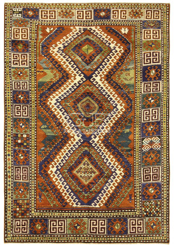 Traditional rug - 141031456942 - bersanetti giovanni - patterned / wool / rectangular
