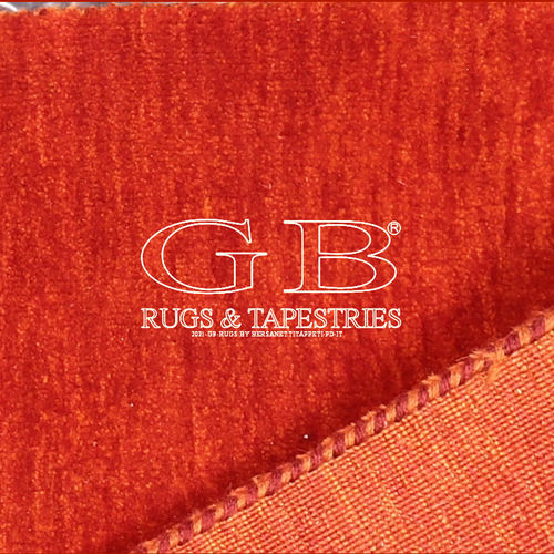Contemporary rug - LORI - bersanetti giovanni - plain / wool / rectangular