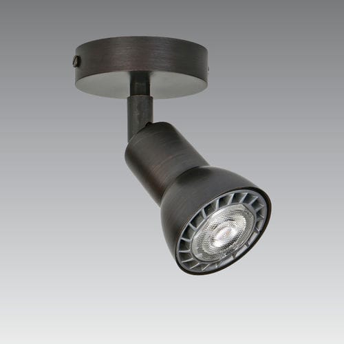 Contemporary ceiling light - CALLISTO ST - Stéphane DAVIDTS - round / bronze / LED
