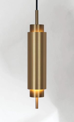 Pendant lamp - TOKYO - Stéphane DAVIDTS - brass / contemporary / corded