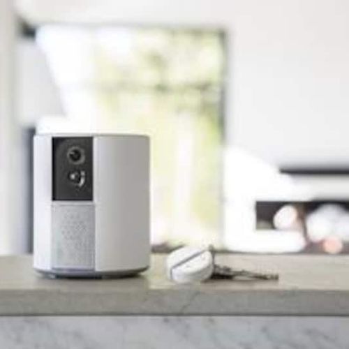 Motion detector - SOMFY ONE + - Somfy Architecture - smoke / surface-mounted / white