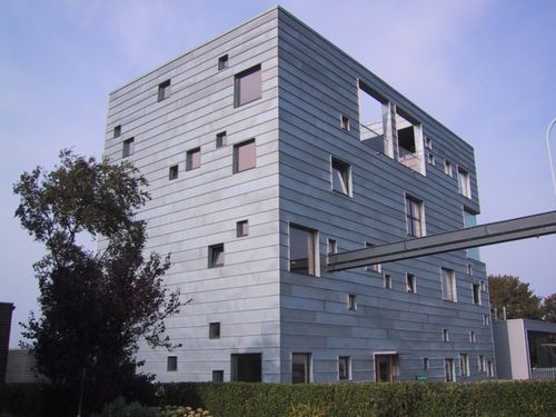Sheet cladding - NEDZINK NATUREL - NedZink - titanium / alloy / zinc