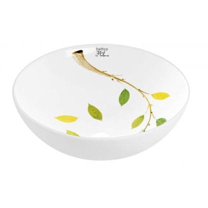 Countertop washbasin - AIRE I , AIRE II - Bath Collection S.L. - porcelain / round / contemporary