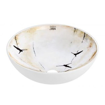 Countertop washbasin - VERLOREN I , VERLOREN II - Bath Collection S.L. - porcelain / round / contemporary