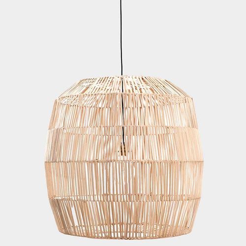 Pendant lamp - NAMA 5 - AY ILLUMINATE - rattan / contemporary / wireless