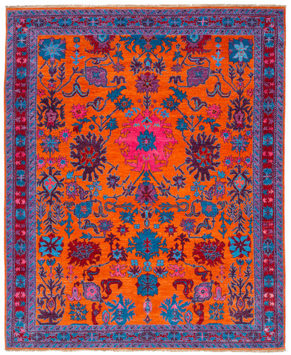 Oriental rug - AZER PULSE 138 - JAN KATH - Contemporary Rug Art - patterned / wool / silk