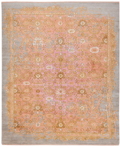Contemporary rug - BIDJAR ENJOY - JAN KATH - Contemporary Rug Art - patterned / wool / silk