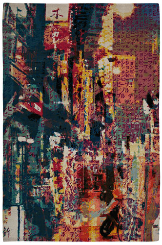 Contemporary rug - TOKIO - JAN KATH - Contemporary Rug Art - patterned / wool / silk