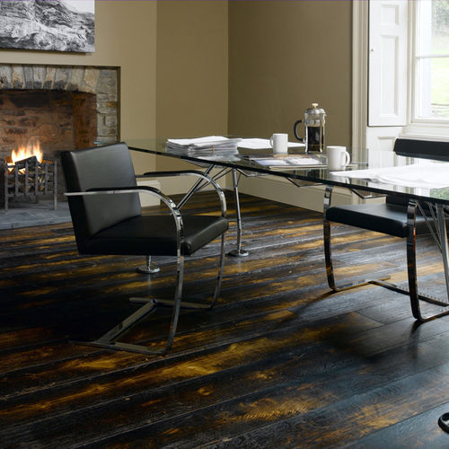 Engineered parquet floor - CLASICO DARK - Broadleaf Timber - solid / oak / oiled