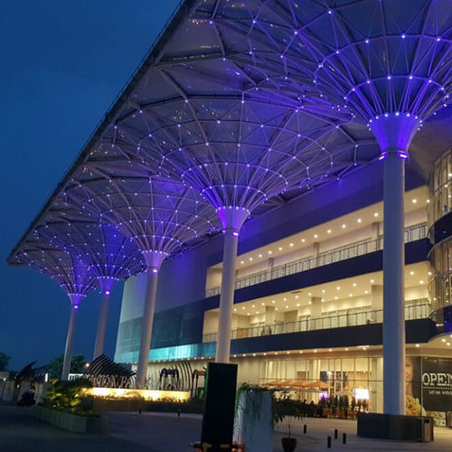 Canopy for commercial buildings - RESINDA PARK MALL, INDONESIA - Vector ...