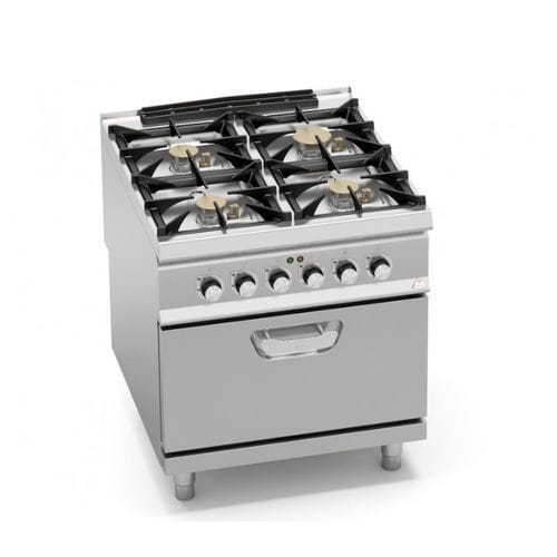 Electric cooker - SG9F4PSP+FE2 - Berto's S.p.A. - gas / commercial / home