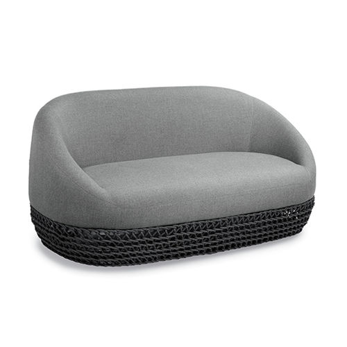 Contemporary sofa - Tonga - Contral - for outdoor use / Sunbrella® / gray
