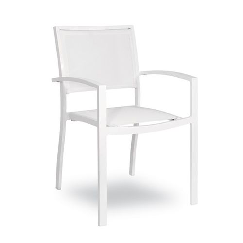 Contemporary dining chair - Medi Tex Deluxe - Contral - outdoor / water-repellent fabric / Batyline®